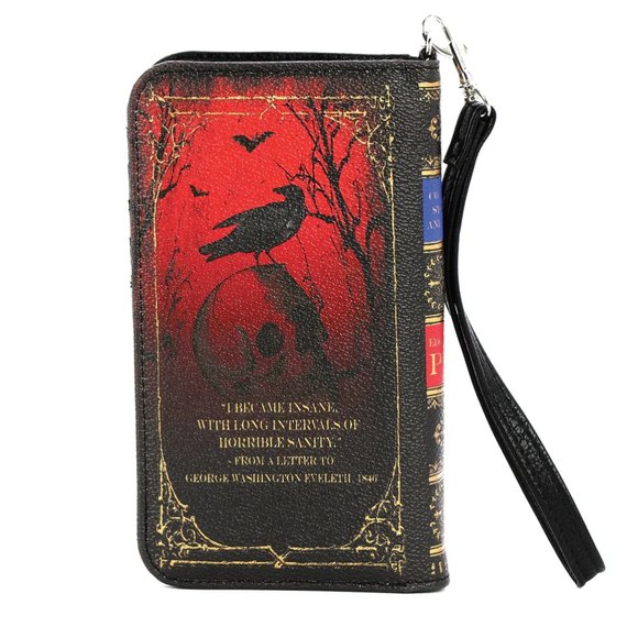 Edgar Allan Poe Book Wallet - Book Lover Gifts - Picture 3 of 7